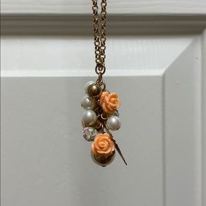 Long Floral Necklace